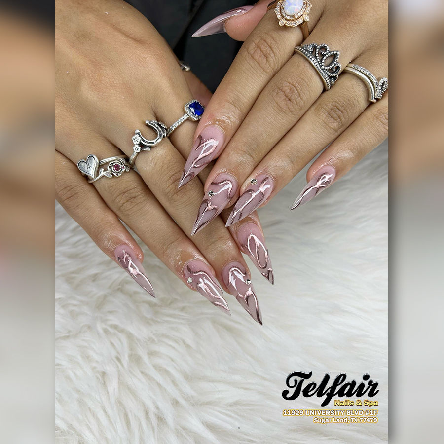 Winter Nail Ideas in Sugar Land – Seasonal Styles at Telfair Nails & Spa
